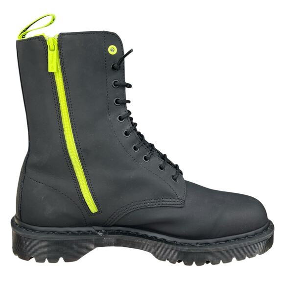 Dr. Martens Men\'s 1490 Alt Black Vegan Combat Boots Size US 14 main image 6